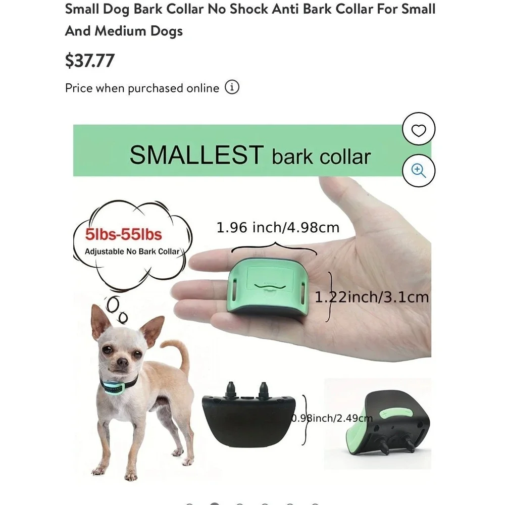 Dog lot bark collar‎ & paw covers